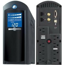 CyberPower CP1500AVRLCD Intelligent LCD 1500VA UPS Power Supply - £239.21 GBP