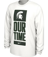 Michigan State Spartans Mens Nike Basketball Bench Legend DRI-FIT T-Shir... - £20.44 GBP