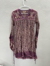 Indian Arts Emporium Womens Dress Size Large Boho Sheer Cotton Gauze Vintage - £144.44 GBP