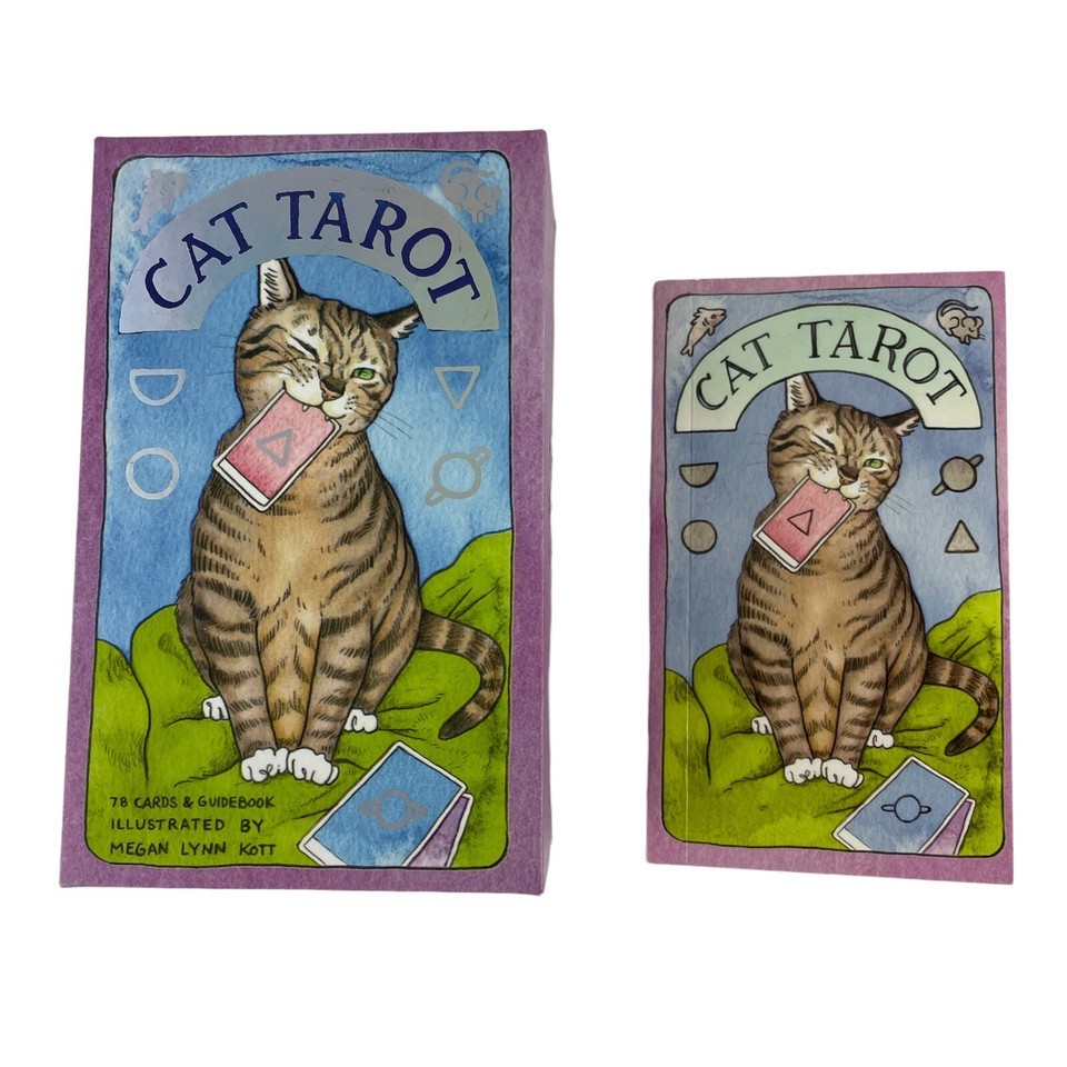 Megan Kott  Cat Tarot Card Deck 78 Cards Guide Book Divination Inspiration Item image 9