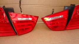 09-11 BMW E90 4dr Sedan Taillight lamps Set LED 328i 335i 335d 328 335 320i image 4