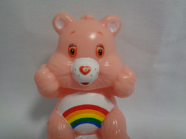 Mini TCFC Cheer Bear Pink Care Bear PVC Figure or Cake Topper  - £1.54 GBP