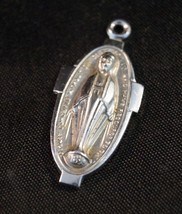 Vintage Jesus Religious Medallion Pendant made in Germany - £27.02 GBP
