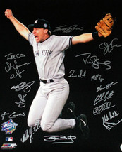 New York Yankees signed 16x20 Photo 1998 WS Champions Scott Brosius MVP-18 sigs- - £159.03 GBP