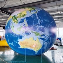 AirAds Supplies 16ft (5M) Giant Inflatable Globe Map World Balloon Exqui... - $1,930.60+