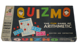 Milton Bradley 1972 Quizmo Arithmetic Board Game #9309 COMPLETE - €14,30 EUR