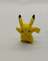 Pokémon Pikachu - Nintendo Tomy Rubber Figurine - Tiny 1.75&quot; Tall - £4.65 GBP