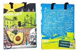 Trader Joes Reusable Grocery Shopping Tote Bag, Single Bag, (California-... - $14.69