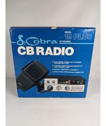 Cobra CB Radio Model 19 Plus  40 Channel with Microphone Vintage NOS - £63.20 GBP