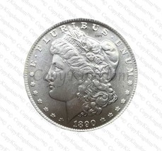 1890 S Morgan Silver Dollar Commemorative COPY coin - £11.79 GBP