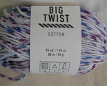 Big Twist Cotton Blueberry Splash Dye Lot 176 - $5.99