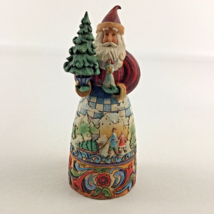Jim Shore &quot;Simple Gifts&quot; Santa Tree Mini Figurine 4008993 Heartwood Cree... - $39.55
