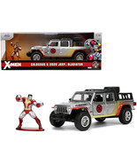 2020 Jeep Gladiator Pickup Truck Silver Colossus Diecast Figurine X-Men ... - £16.82 GBP