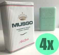 4x Musgo Real Claus Porto Lafco Ach Brito Men Soap 160g 5.60oz Fast Shipping - $15.34