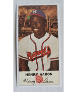 HANK AARON 1954 Johnston Rookie Card Reprint RC BRAVES in NM- Condition - $4.42