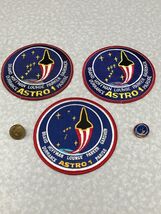 Nasa Space Shuttle Columbus STS-35 Lot Patches Pin KG Hoffman Lounge Parker - $9.89