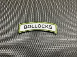 BOLLOCKS Tab Morale Uniform Patch Multicam British Army MTP Hook Loop fa... - $6.76