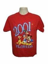 2001 Mickey Unlimited Florida Adult Medium Red TShirt - $382.00 MXN