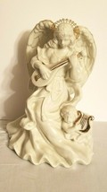 Christmas Angel &quot;Hark the Herald Angels Sing&quot; Music Box - £20.02 GBP