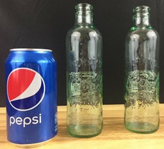 Property of Coca-Cola Bottling Co Bottles Green Glass - 2 Bottles - 9.5 oz. - £7.74 GBP