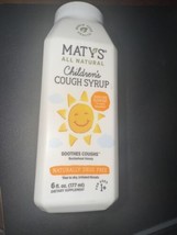 Maty&#39;s All Natural Children&#39;s Cough Syrup 6 fl oz 177 ml Qty 3 Bottles E... - £13.94 GBP