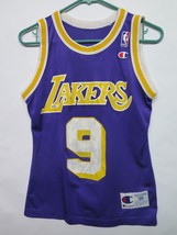 Vintage Nba Jersey Los Angeles Lakers Nick Van Exel Champion Sz 36 Small Xs Read - $56.95