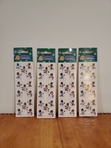 Lot of 4 SandyLion Snowman Christmas Prismatic Sticker Sheets - $27.96