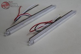 LED Red Transparent Lens Double Function Lightweight Glo Bars Custom Car-
sho... - £17.47 GBP