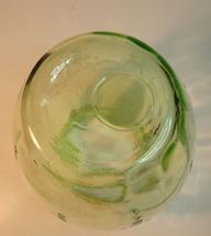 Anchor Hocking Green Uranium 8" Vase Cameo Ballerina Pattern image 7