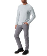 Bass Outdoor T-Shirt Men&#39;s Size 2XL Quarry Gray Long-Sleeve Ribbed Pocket - $19.99