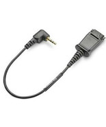 PLANTRONICS 2.5mm Male Plug to Quick Disconnect Adapter Converter Cable ... - $32.12