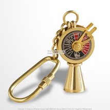 Handmade Brass Miniature Maritime Telegraph Key Chain Ring Gift Souvenir - £11.95 GBP