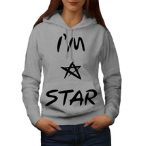 Wellcoda I am a Star Cool Womens Hoodie, Famous Casual Hooded Sweatshirt - £29.51 GBP