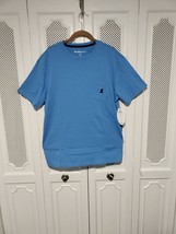 Walt Disney World Pocket T Shirt Embroidered Mickey Medium Blue Cotton NWT - £13.54 GBP