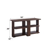 Niamey 52&quot; Sofa Table, Walnut Finish - $469.93 CAD