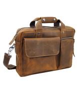 Vagarant Traveler Cowhide Leather Casual Messenger Bag L23.Vintage Brown - $176.00