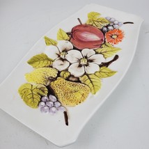 Vintage Lefton Japan Serving Tray 11x6 Inch - $14.00