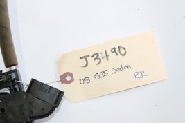 2007-2008 INFINITI G35 SEDAN REAR PASSENGER RIGHT DOOR LOCK ACTUATOR J3490 image 8