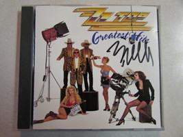 Zz Top~Greatest Hits Cd Hand Autographed By Billy Gibbons 100% Authentic Vg++ - £69.21 GBP