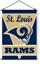 St. Louis Rams NFL 28 x 40 Throwback Vintage Wall Banner Vertical Flag - $26.99