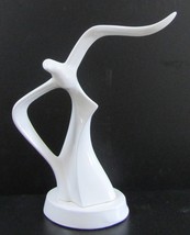 Rare Mid-Century Modern Seagull Figurine Fay Dunbar Hand Painted Art Pot... - $98.01