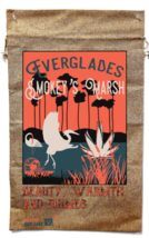 Smokeys Marsh Everglades Marijuana Burlap Bag Pot Leaf Wall 52 Travel Florida - £12.94 GBP