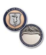 AIR FORCE DENTAL CORPS 1.75&quot; CHALLENGE COIN - £31.45 GBP