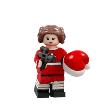 Gift Star Wars Santa Princess Leia PG-1754 Minifigure Custom Toys - $5.80