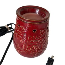 Scentsy Love Heals Oil/Wax Warmer Electric Home Fragrances Red 39315 60Hz - £14.35 GBP