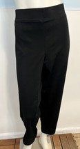 I.N.C. International Concepts Petites Black Knit Pull On Pants Size 24WP - £22.50 GBP