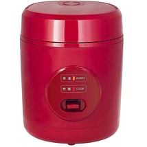Rice Cooker 0.5 To 1.5 Cup Small Mini Rice Cooker Red Yje-M150 (Red) - £86.40 GBP