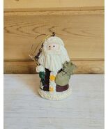 Vintage Santa Christmas Ornament With Toy Bag C44 - €17,18 EUR