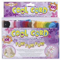 Janlynn Cool Cord Friendship Party Pack-Assorted Colors - £16.55 GBP