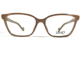 Liu Jo Eyeglasses Frames LJ2619 264 Brown Square Cat Eye Full Rim 51-15-135 - $74.61